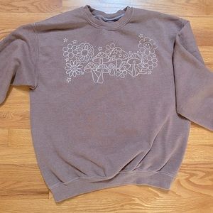 Brown PacSun Crewneck